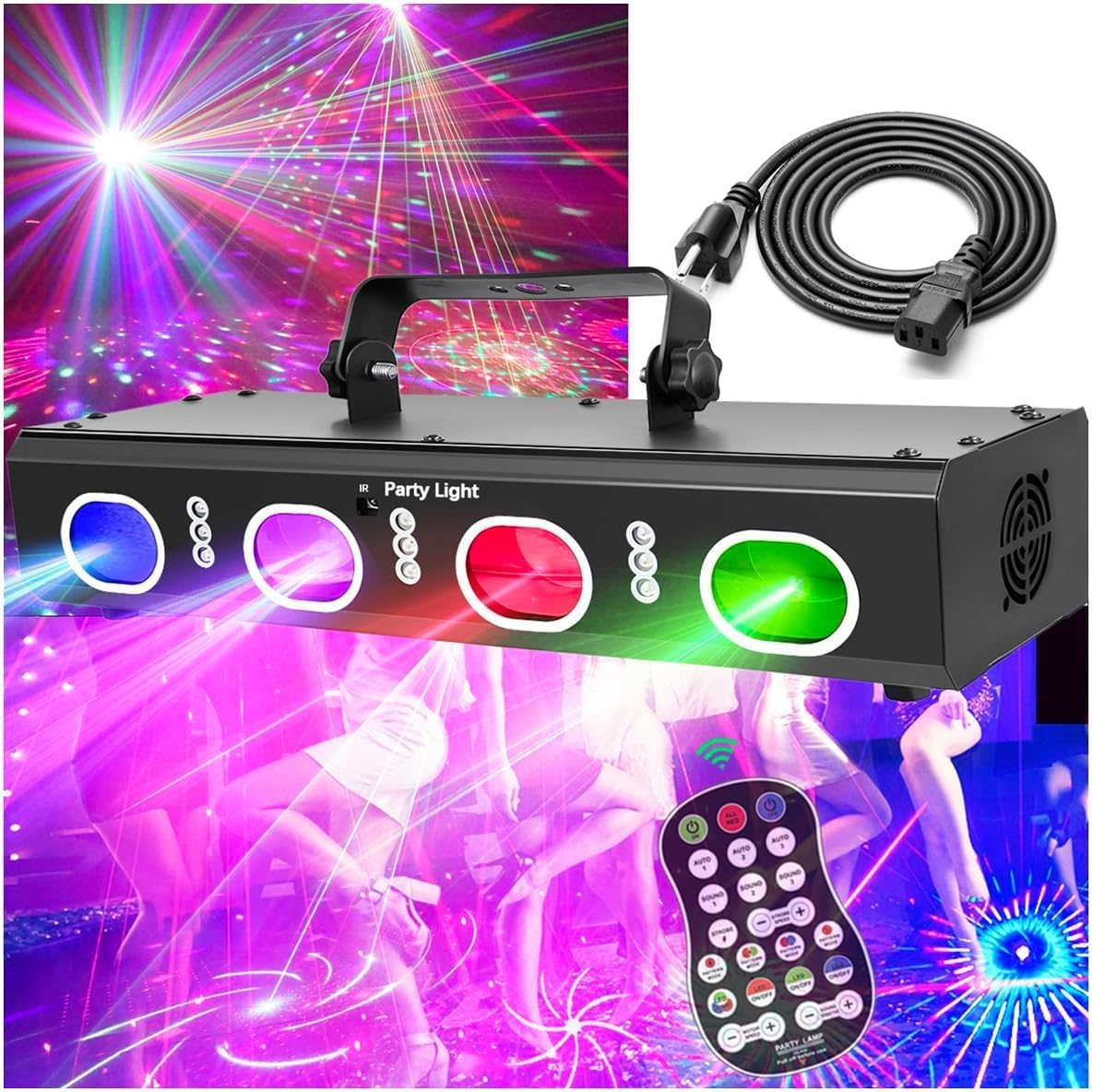 2025 New 3 in 1 Four-hole Laser Light-B35