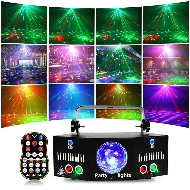  Party Lights Disco Ball, Disco Lights Laser DJ Light
