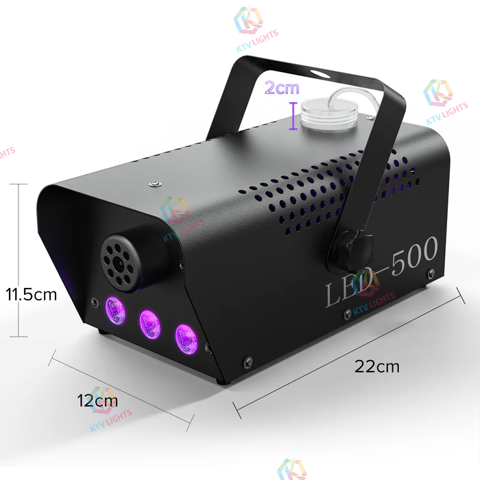 500W RGB Remote Control Smoke Machine-Y6
