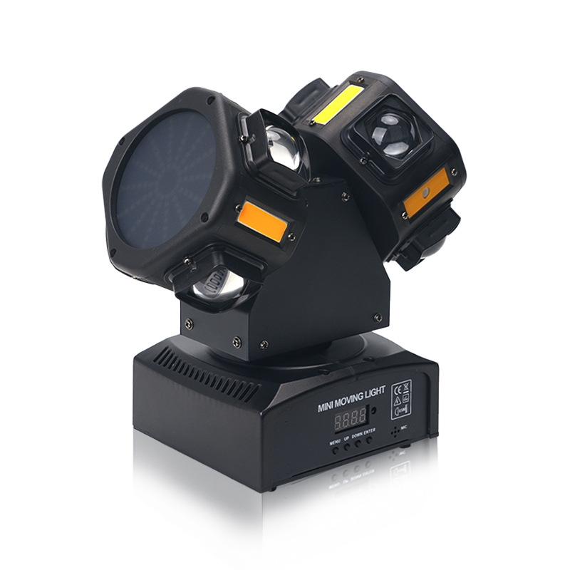 Twin Head Moving Head DJ Light RGB Laser Party Stage Light-E89