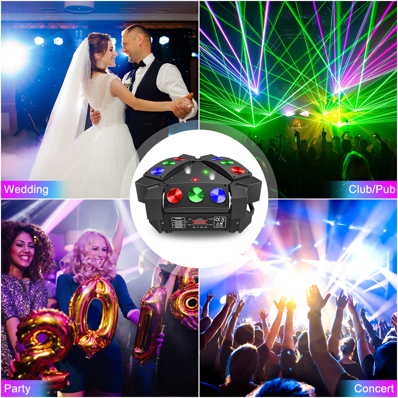 4 in 1 laser moving head light-E26