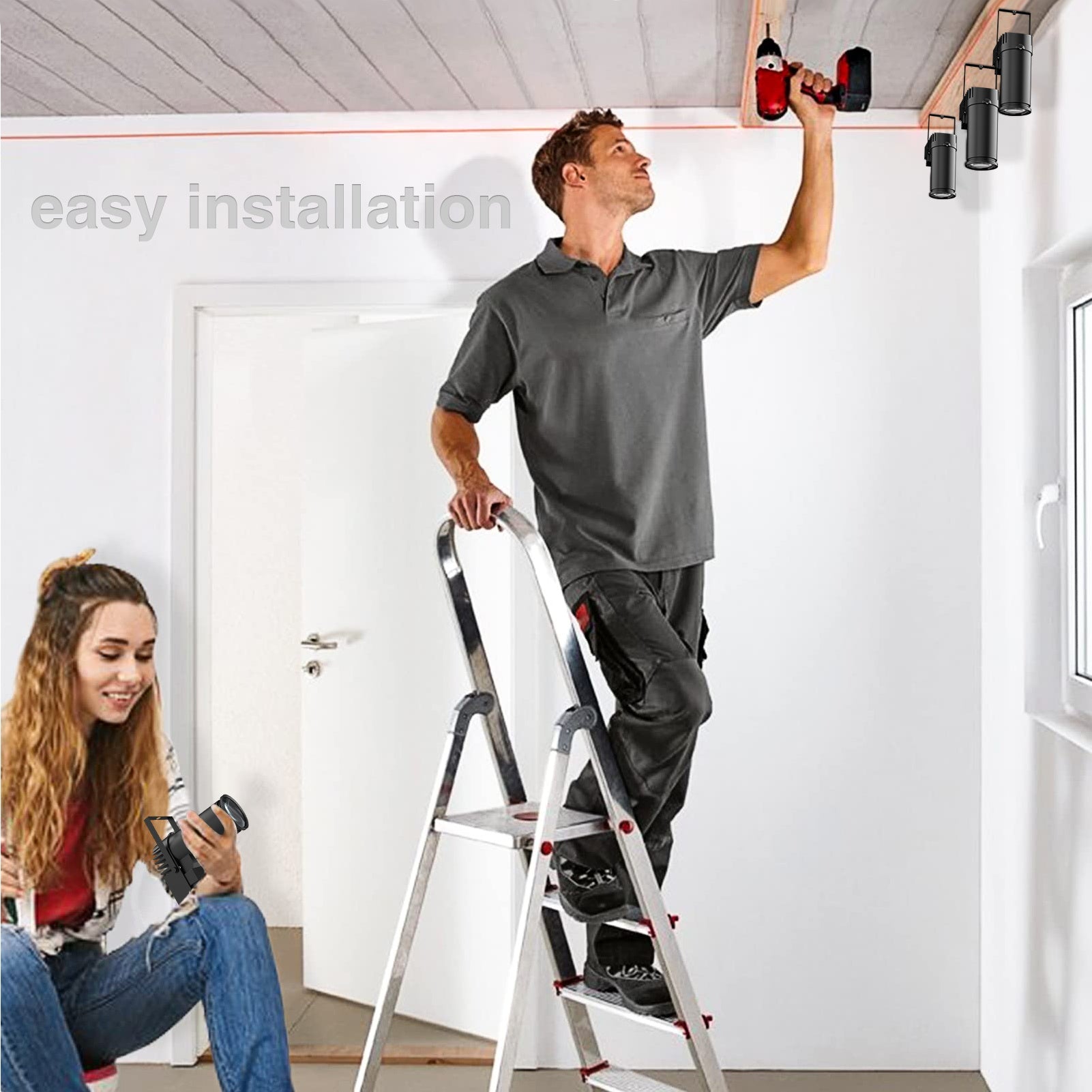 10W RGBW 4in1 spotlight-J1