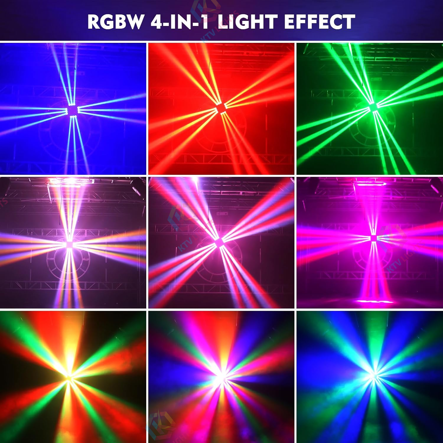 150W 4 in 1 Moving Head Light-E2