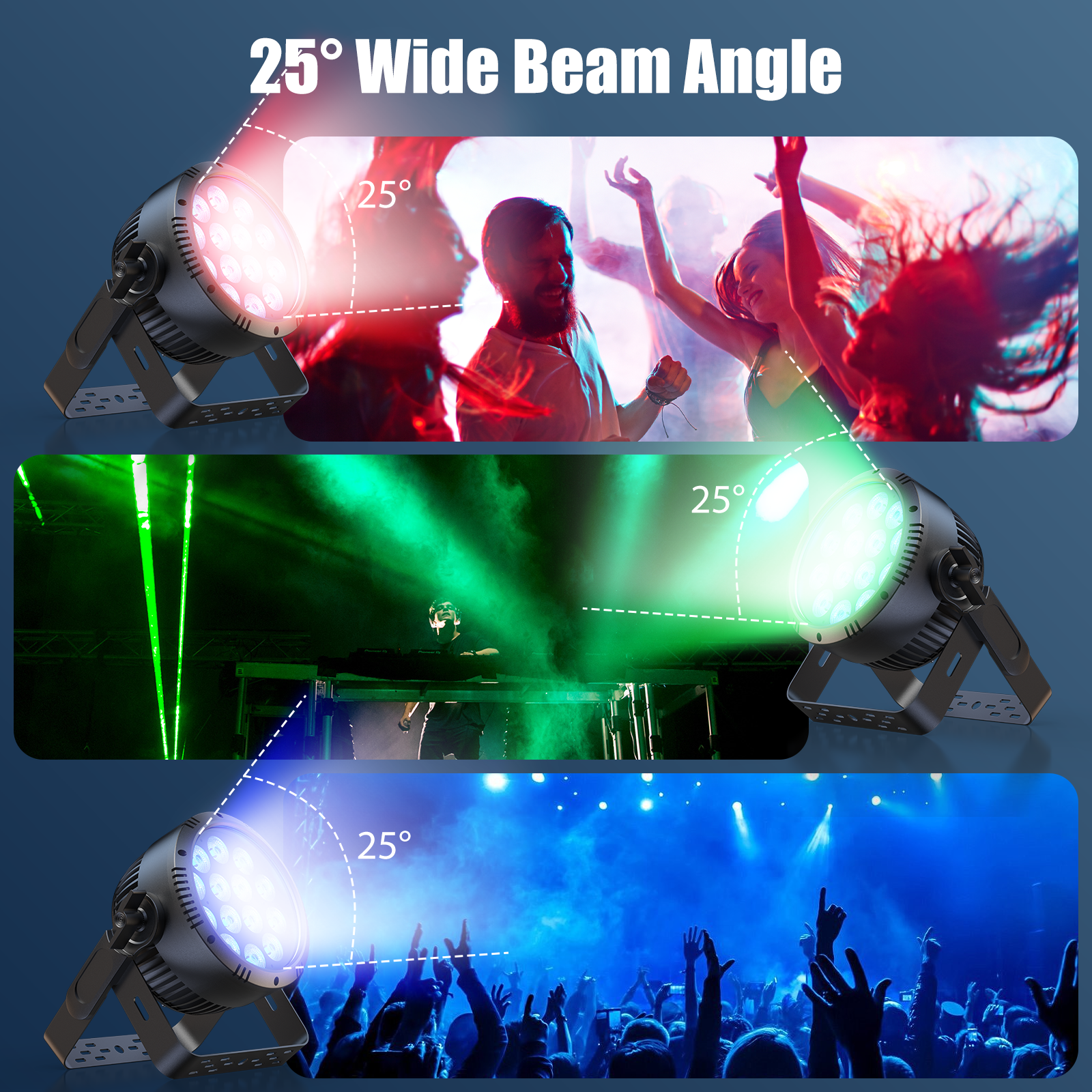 14x15w RGBW 4in1 Waterproof LED Par Light-P32