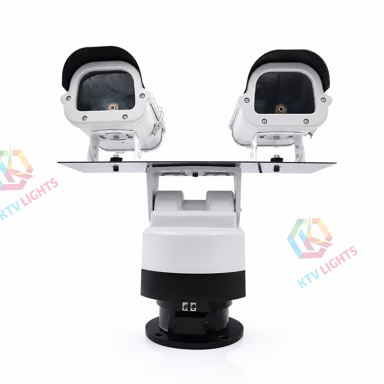 Dual-head outdoor bird and animal repellent laser light - B55