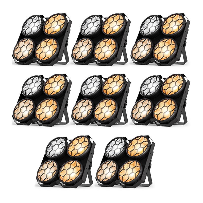 4 x 100W COB LED PAR lights-P41