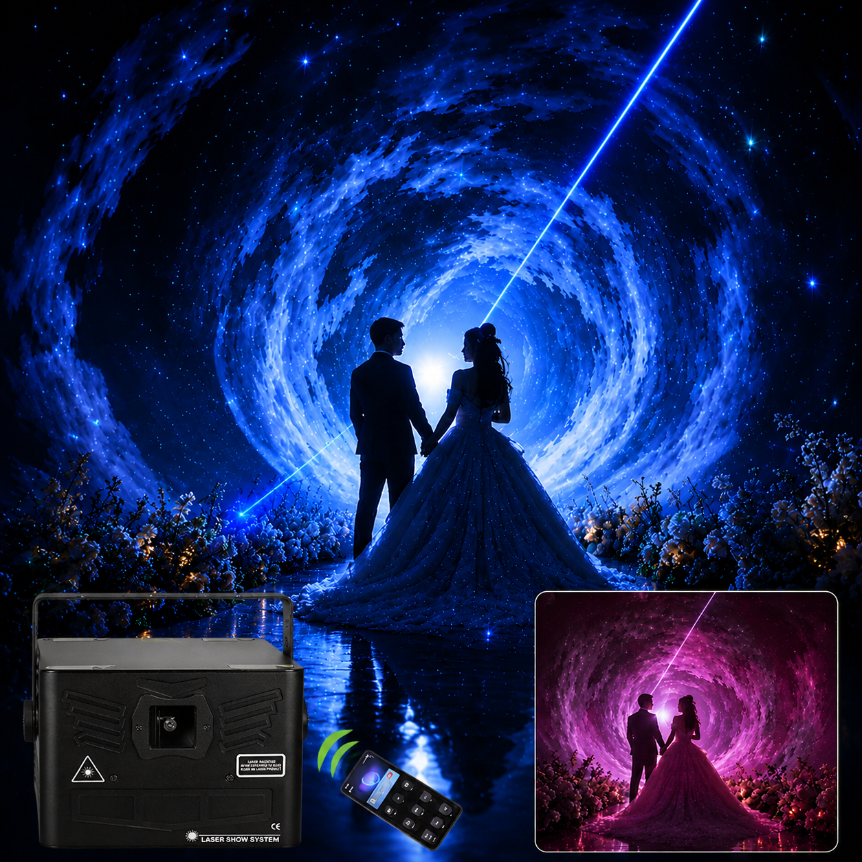 iOS/Android APP IP65 Animation Laser Light-A3