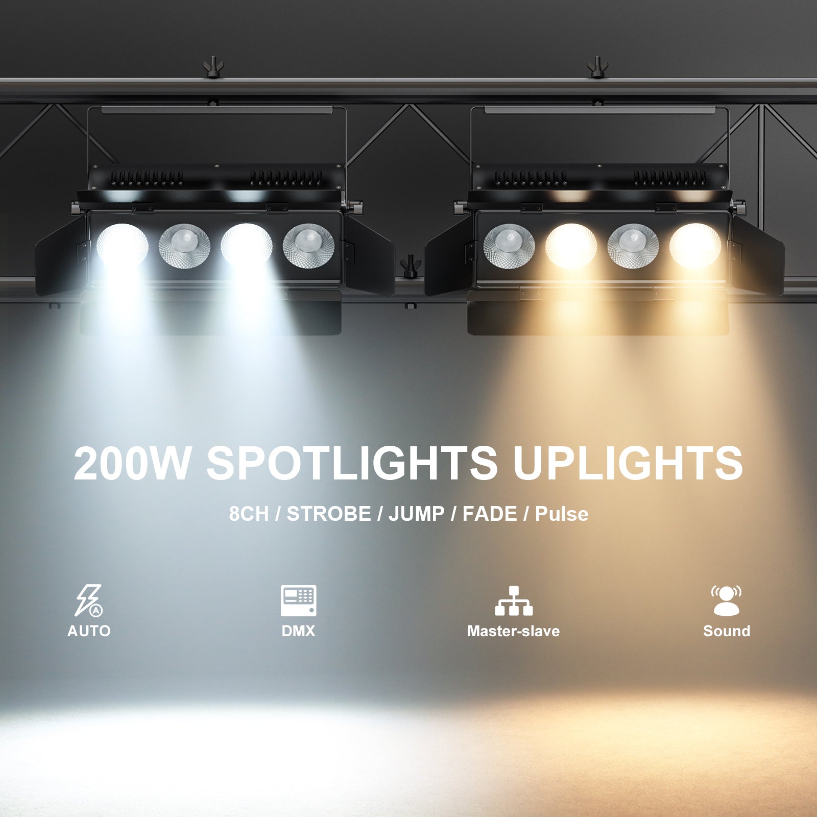 200W COB LED Par Light-P50