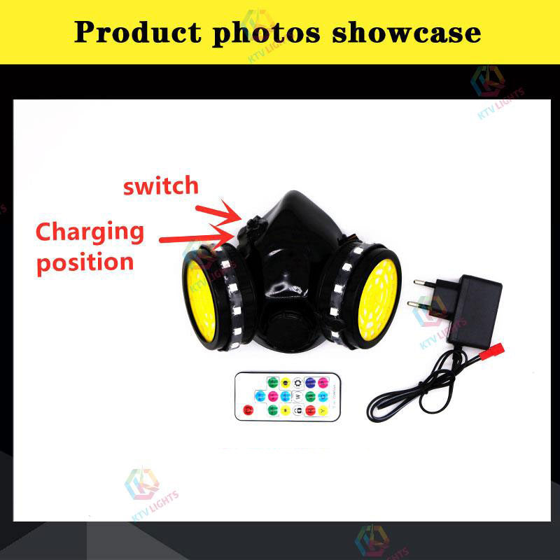 LED multi-color strobe mask-M38