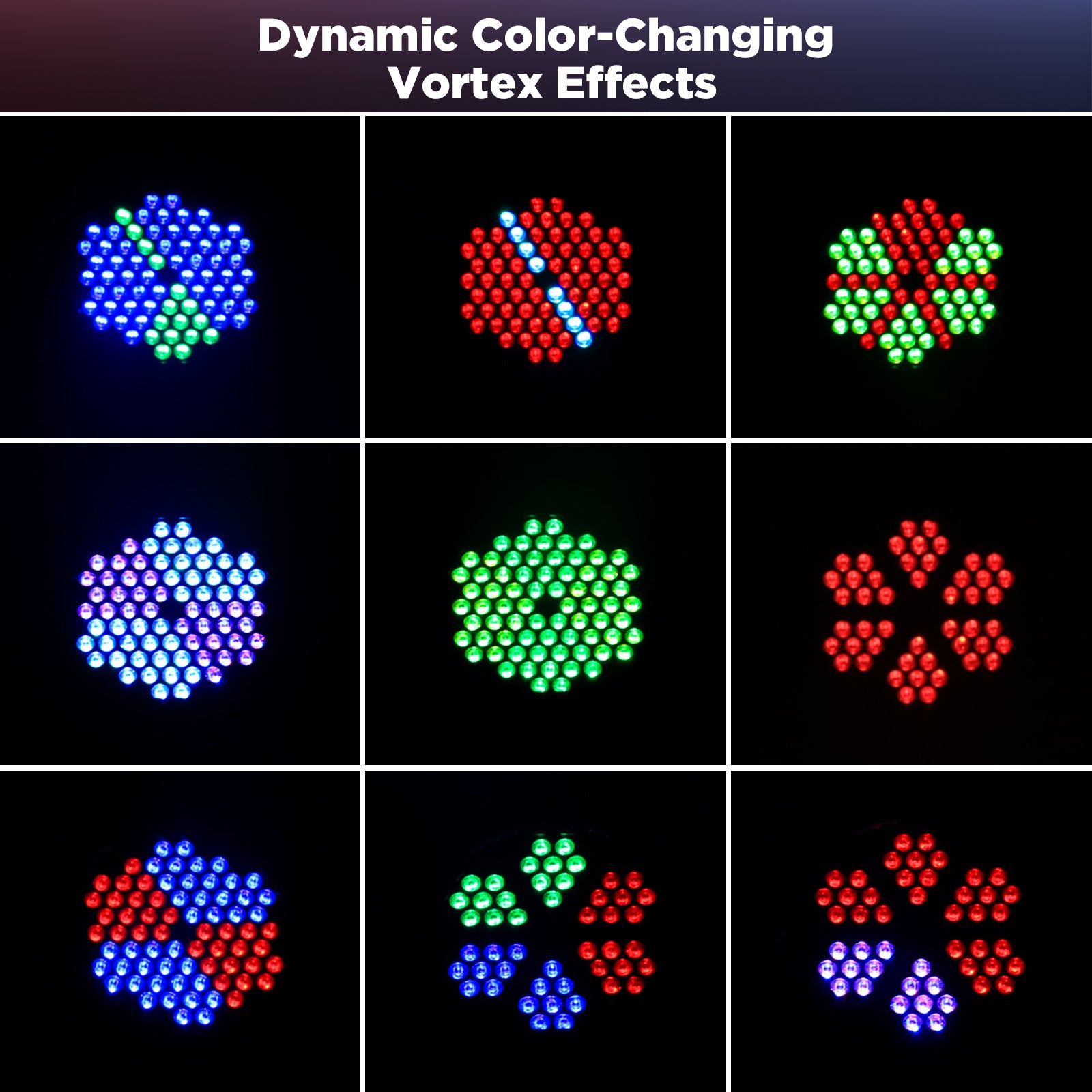 72 LED full color parking light-P12
