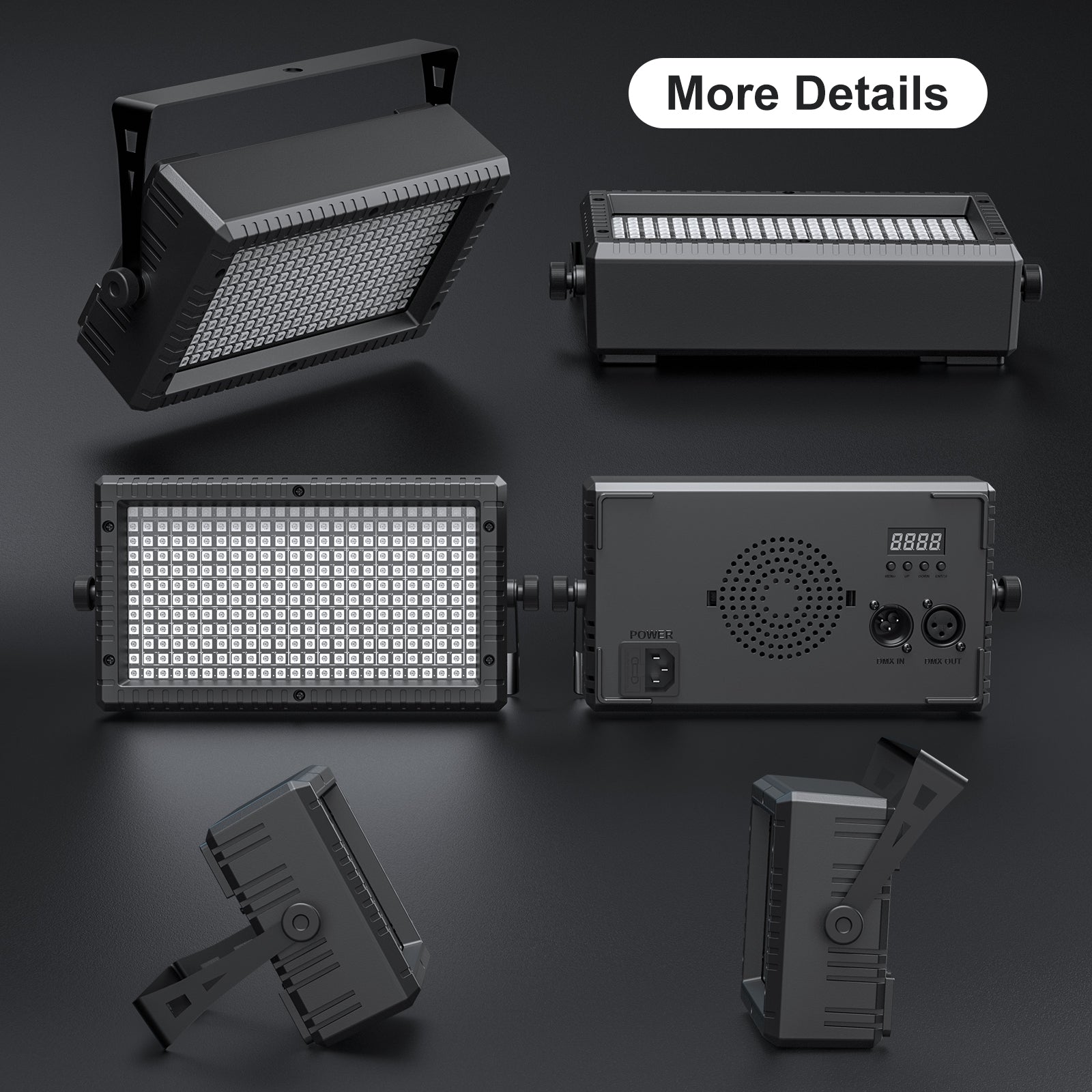 60w Mini LED Strobe RGB 3in1 Wall Washer-X21