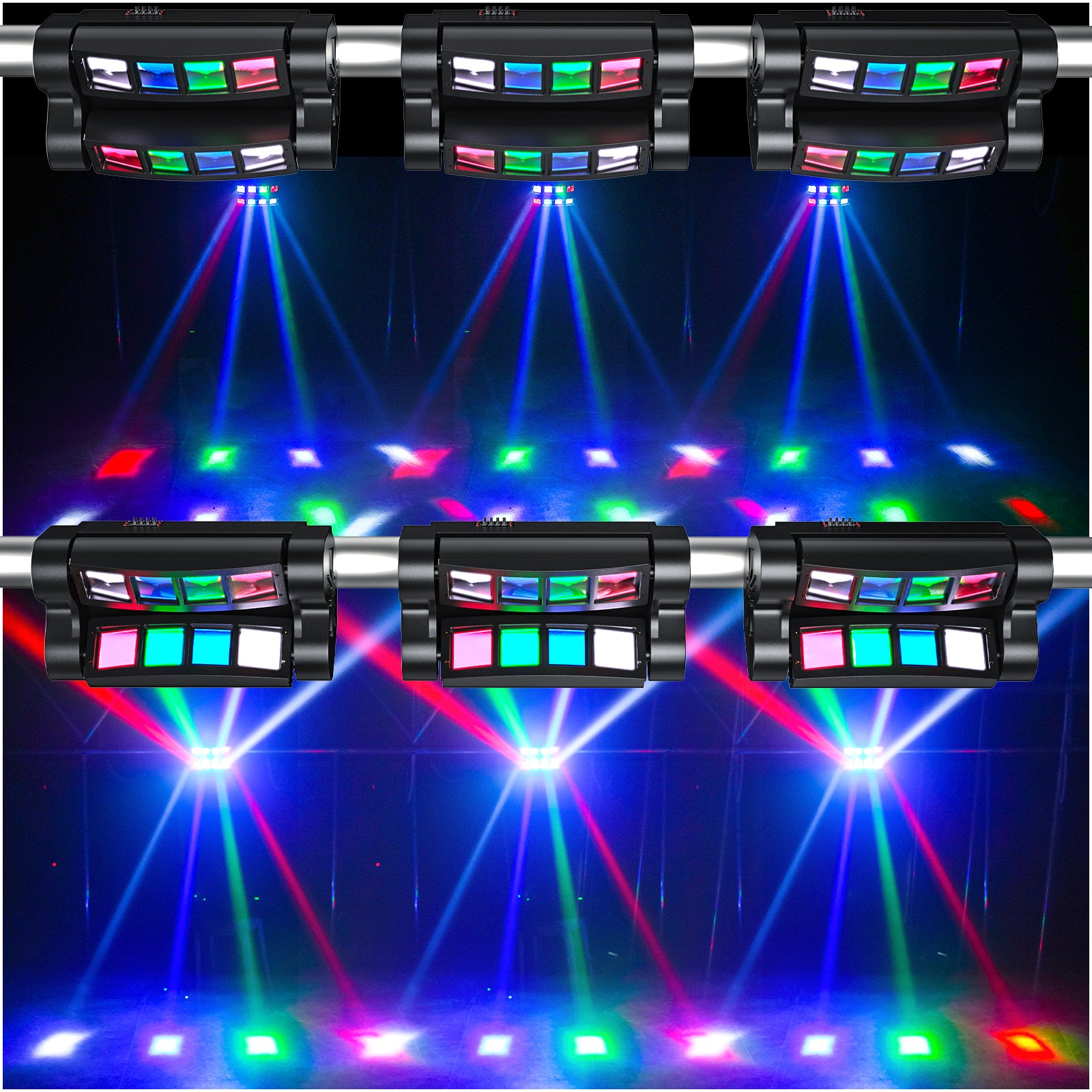 60W RGBW 4-in-1 Moving Head Light-E23