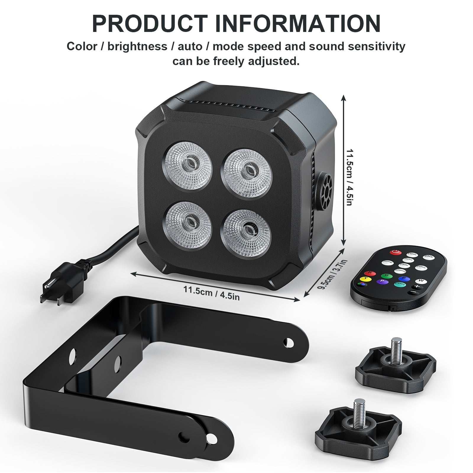 4x8W RGBW Par Light 4-in-1 Par Light - P37