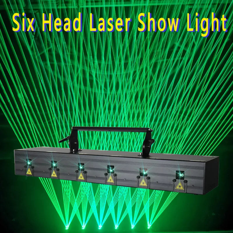 2025 New Six-Eye Full-Color Scanning Laser Light-B37