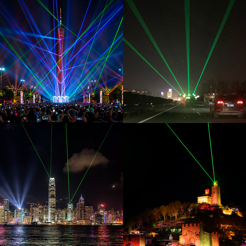 Programmable Triple-Head Landmark Outdoor Laser Light -B28