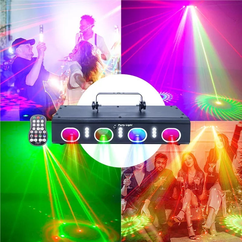 2025 New 3 in 1 Four-hole Laser Light-B35