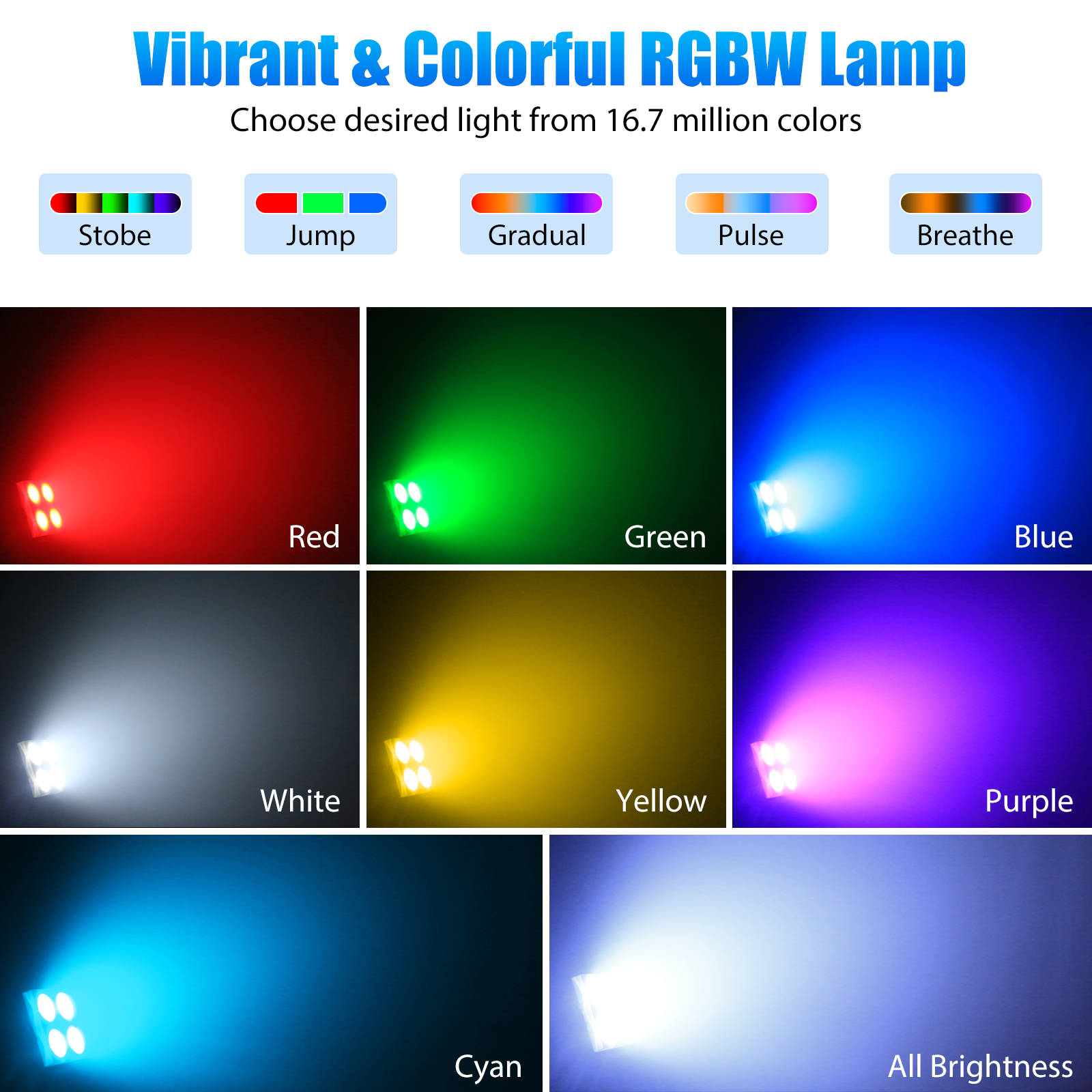 80W RGBW LED Wash Par Light -X22