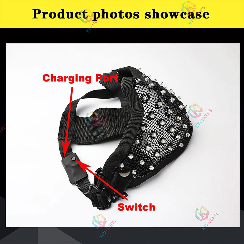 LED mask colorful luminous mask-M41