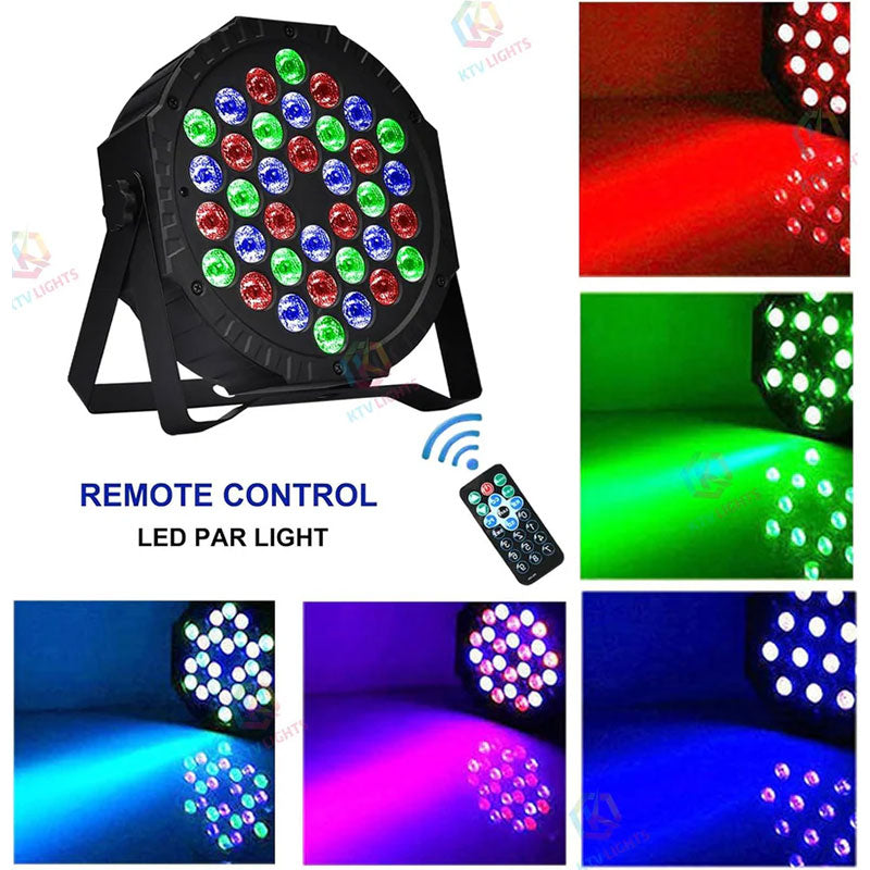72W RGB Rechargeable Par Light-P10