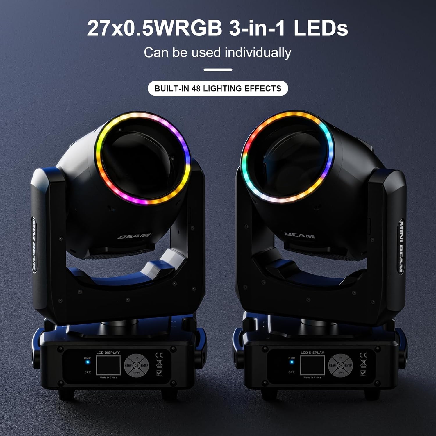 230W 7R beam 48 facet prism moving head light-E21