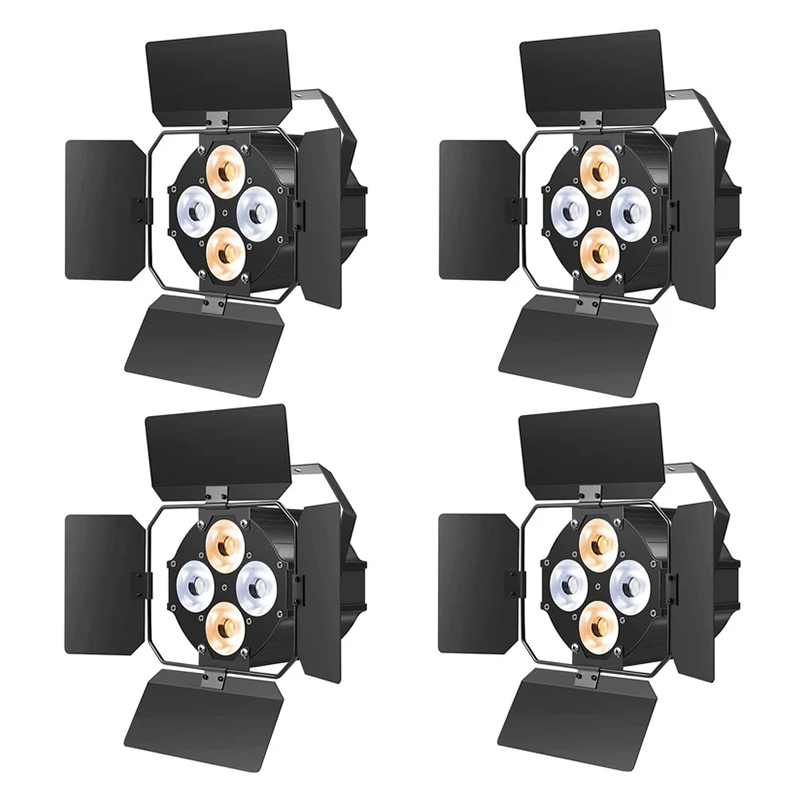 120W LED PAR light COB spotlight with shade-P5