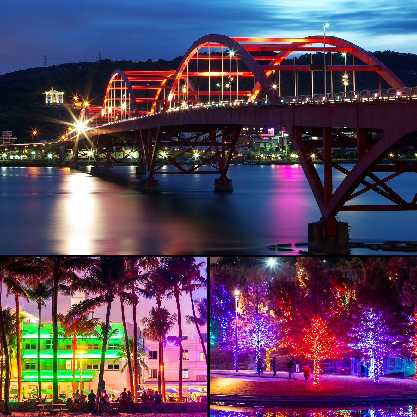 240W Outdoor Waterproof RGB WA + UV Par Light - P23