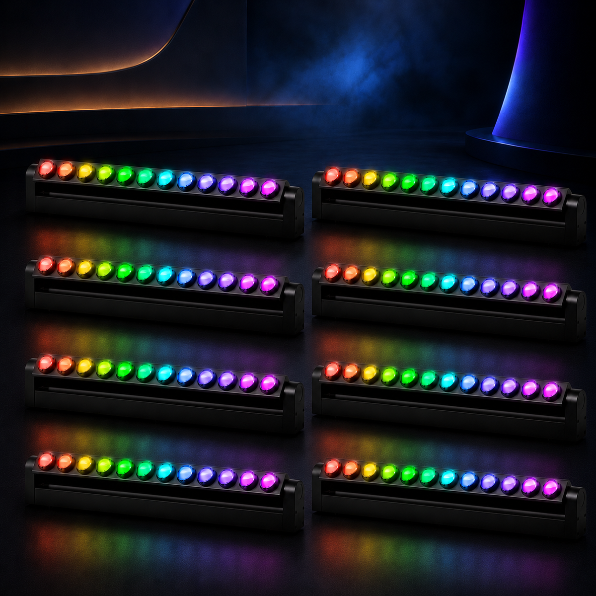 KTVLIGHTS 180W LED Moving Head Beam Bar Wall Washer Light-X17
