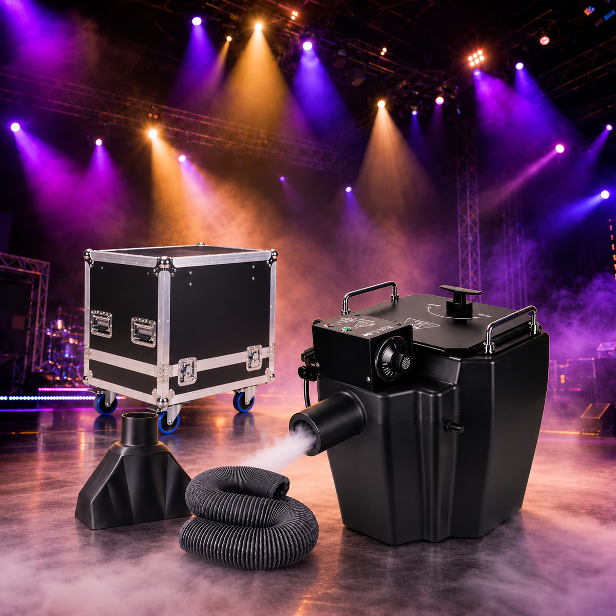 KTVLIGHTS 3500W/6000W Low-Lying Dry Ice Fog Machine-Y8