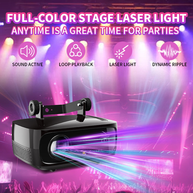 2025 New 3W Strobe Animation Laser Light - A12