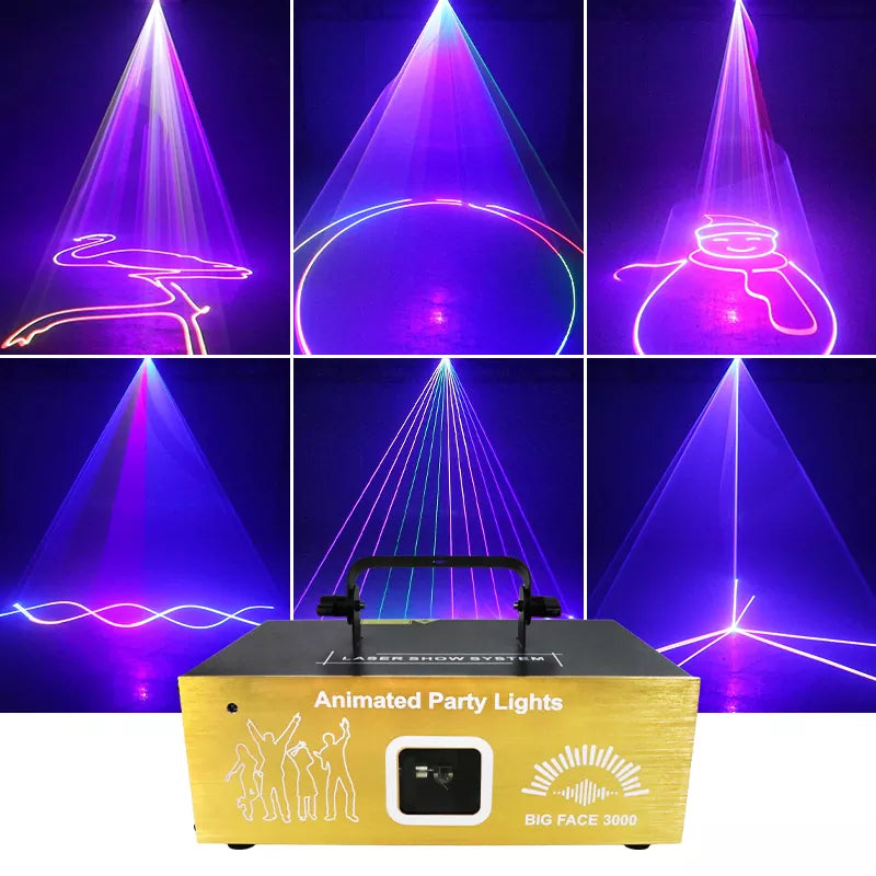 3w animation laser light-A27