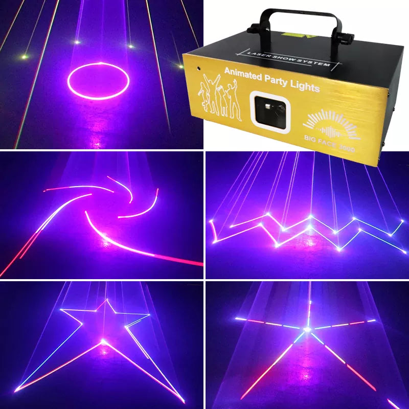 3w animation laser light-A27