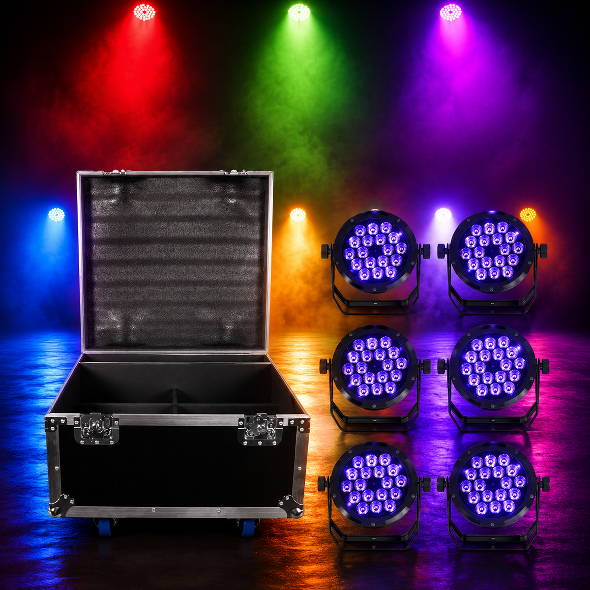 KTVLIGHTS 150W IP67 RGBW UV Waterproof LED PAR Light-P29