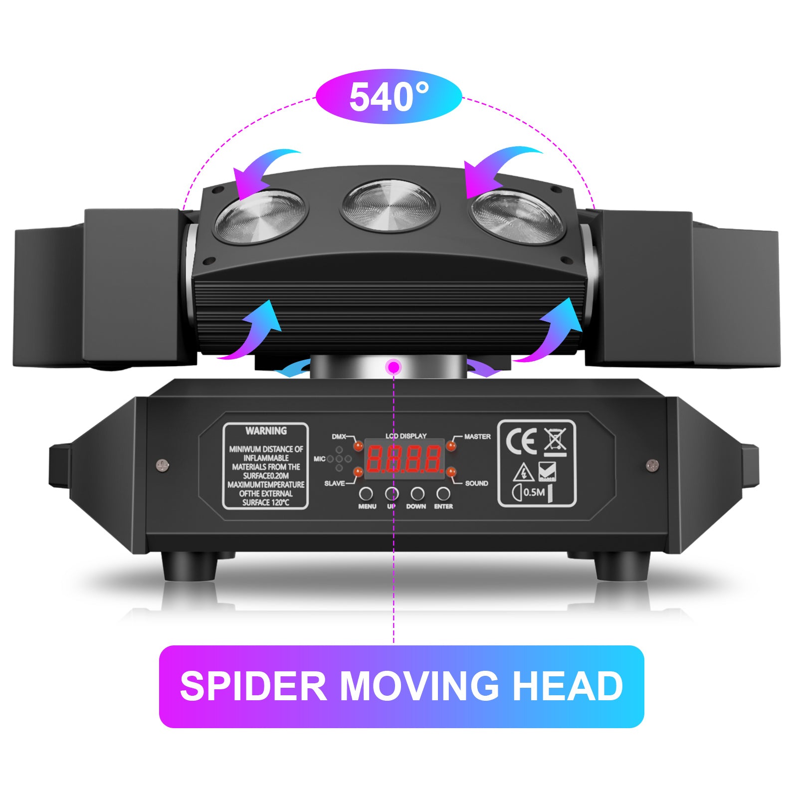4 in 1 laser moving head light-E26