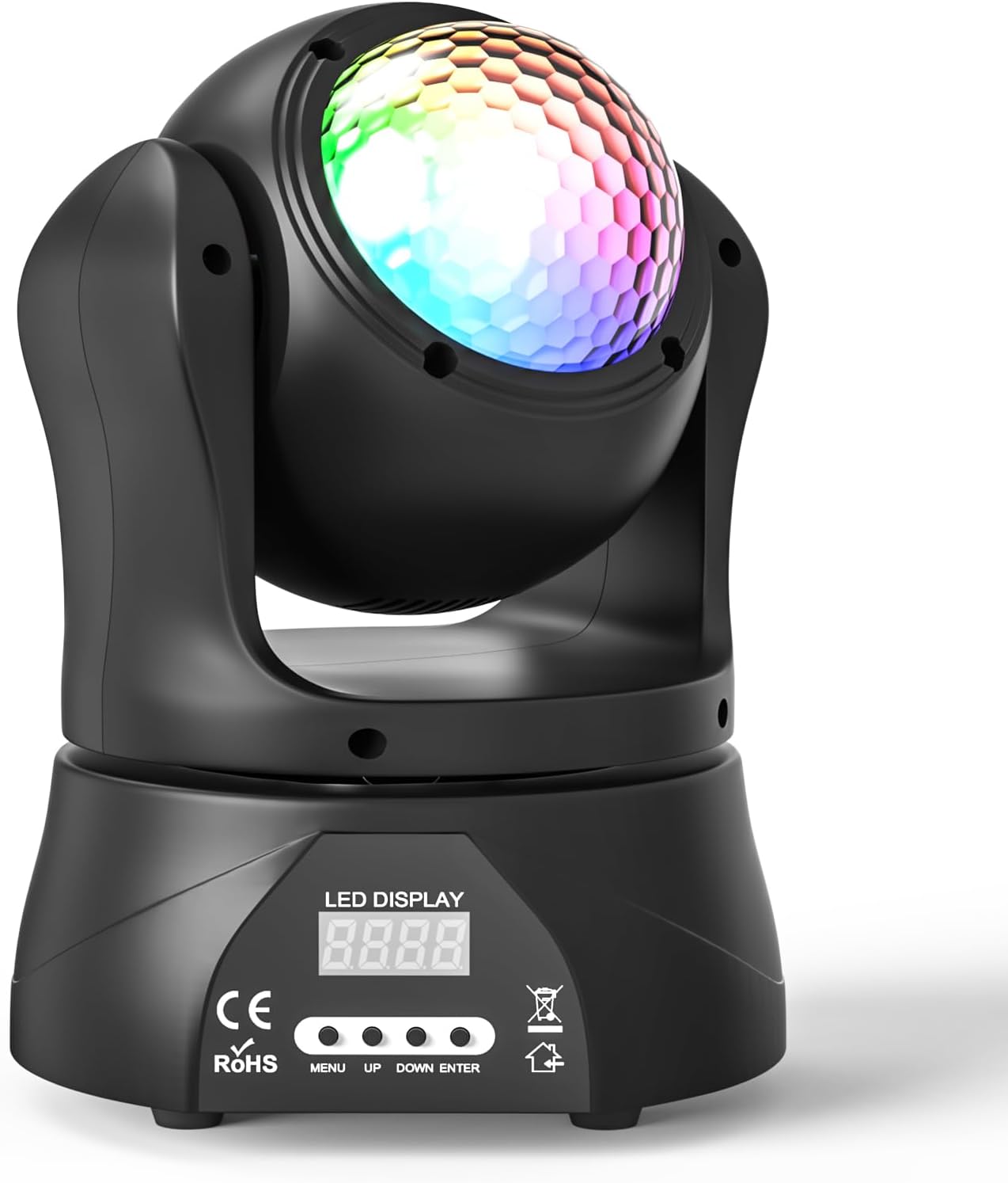 30W Double Sided Disco Ball Party Moving Head Light-E34