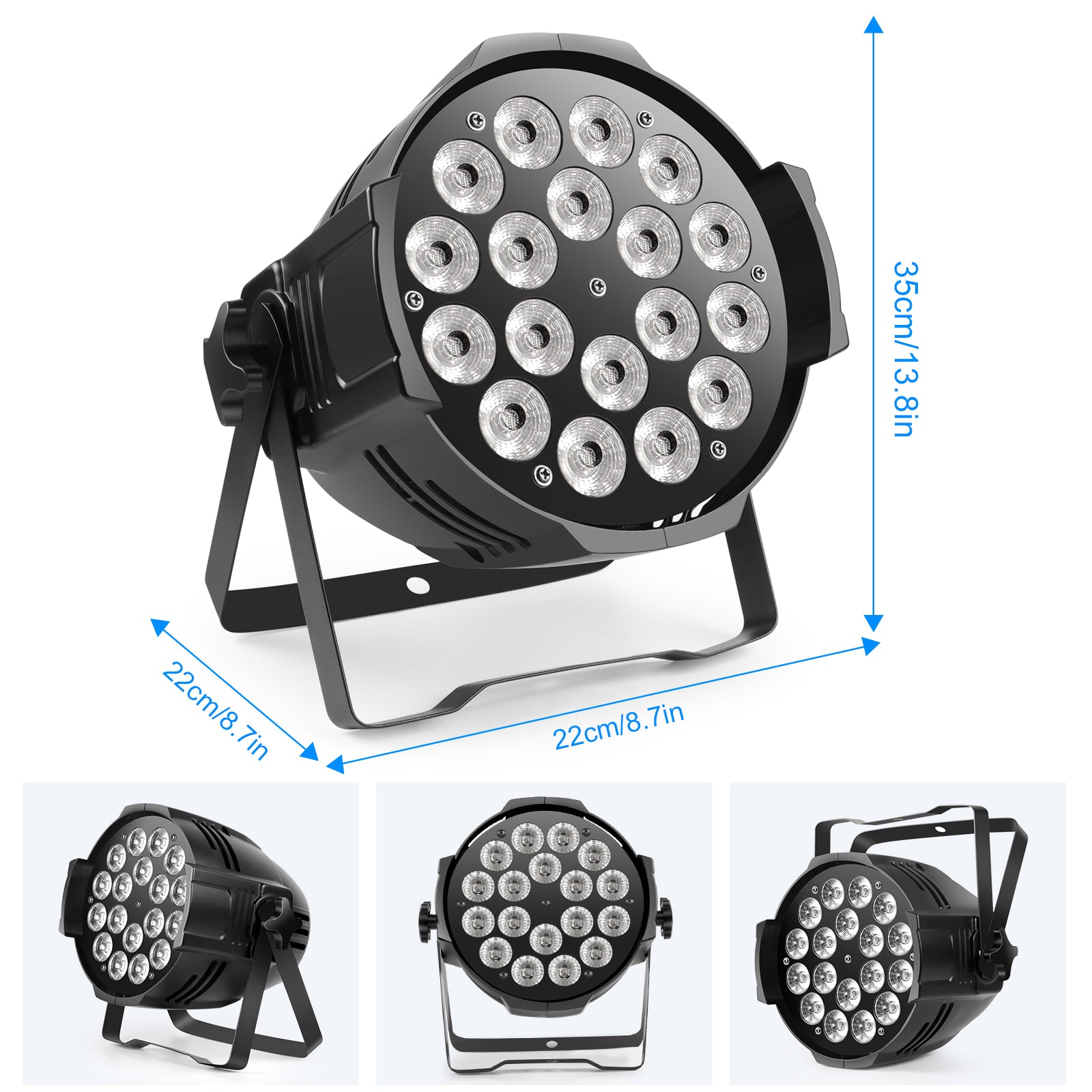 180W Aluminum LED Par Light-P3