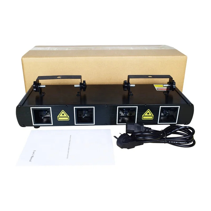 Four-hole full-color line scanning laser light-B18