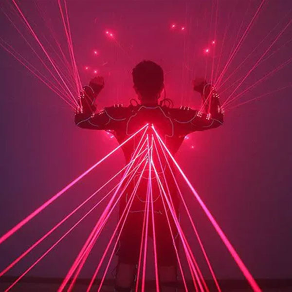 New Red Laser Robot Suit Laser Fiber Optic 2 in 1