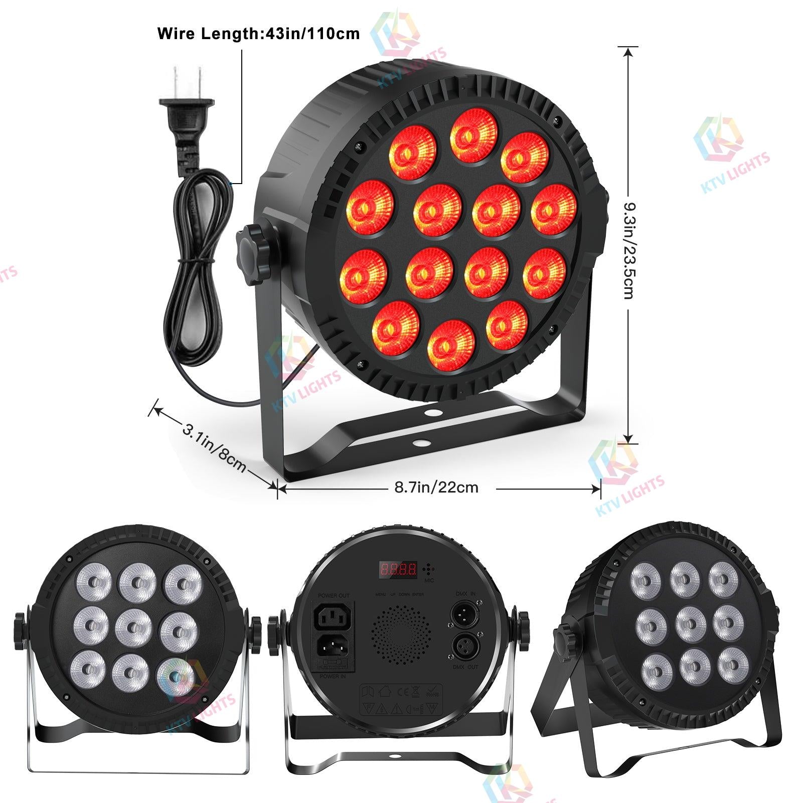 90w RGBW 4 in 1 effect LED stage light-P14