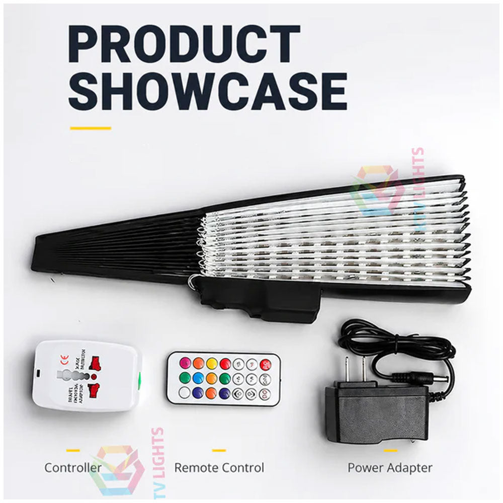 KTVLIGHTS Full Color LED Fan for Rave Parties & Festivals - M15