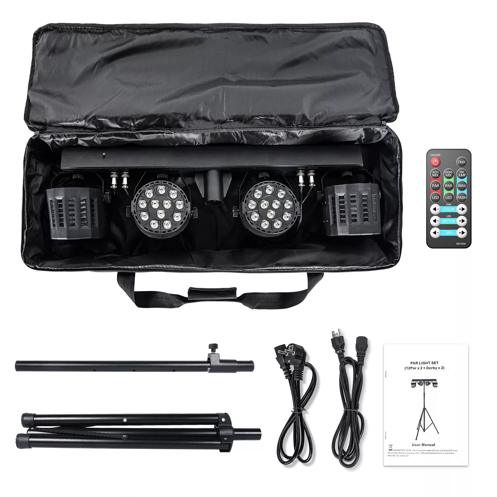 60W RGBW 4 in 1 Tripod Stage Light-P1