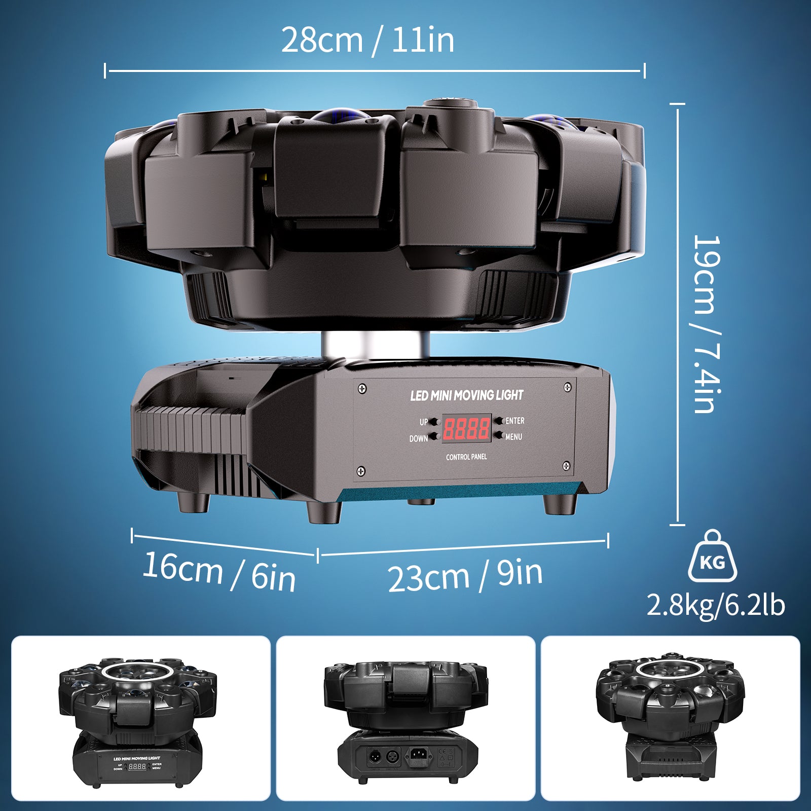 New 180W RGBW Moving Head Light-E53