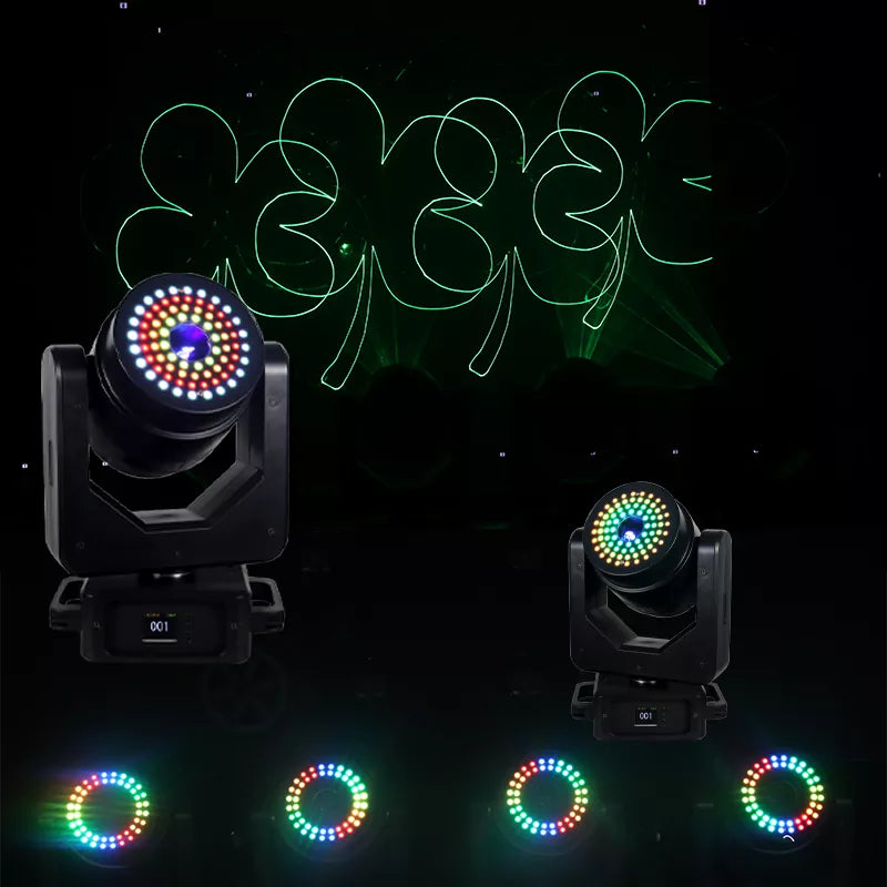 Moving head animation beam laser light-A26