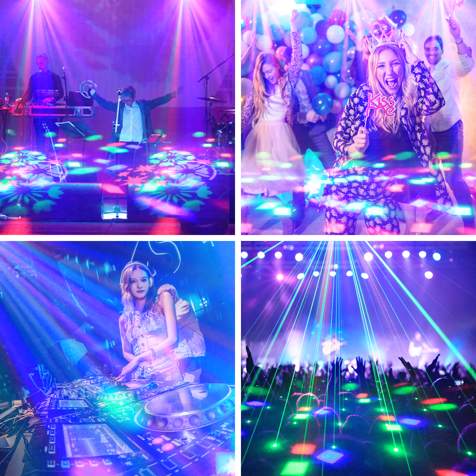 Mini 30W Spot Beam Pattern Moving Head Light-E40