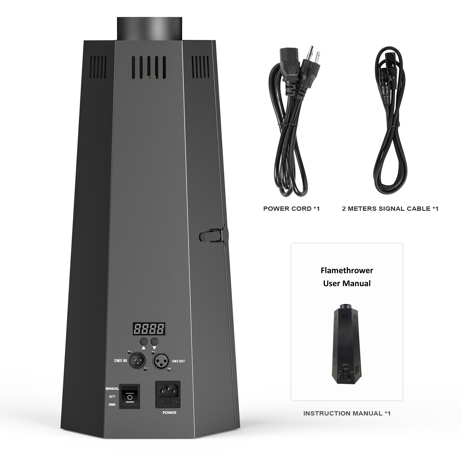 80W Dmx flame-throwing machine-H4