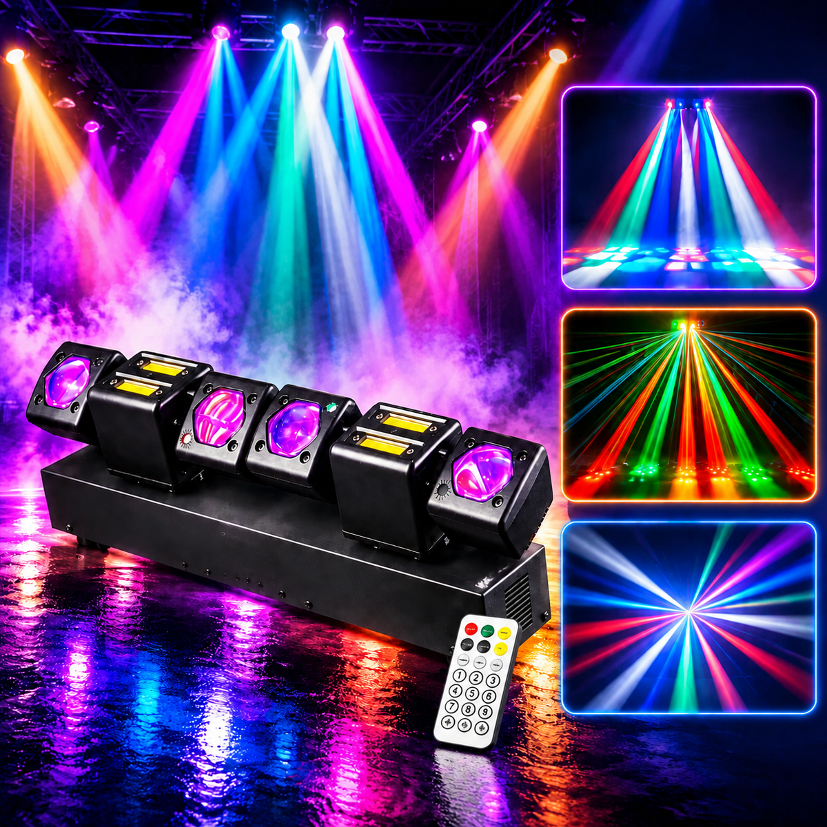 KTVLIGHTS 48W/100W LED Moving Head DJ Party Stage Light-E121
