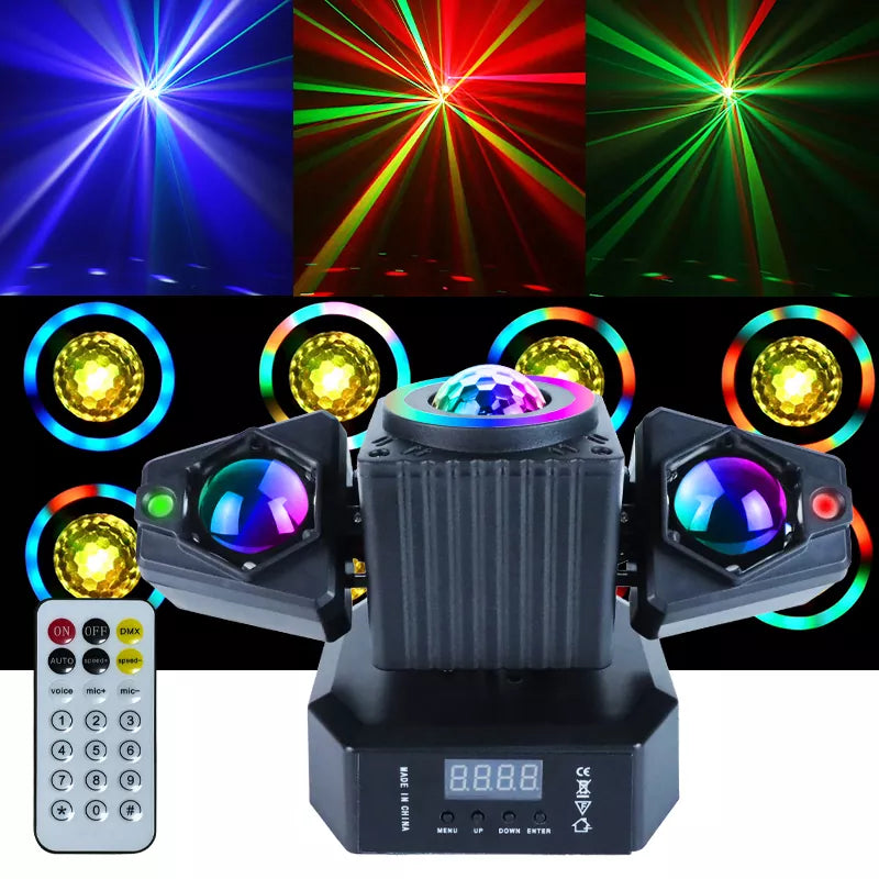 2025 New 3 in 1 Angel Moving Head Light-E10