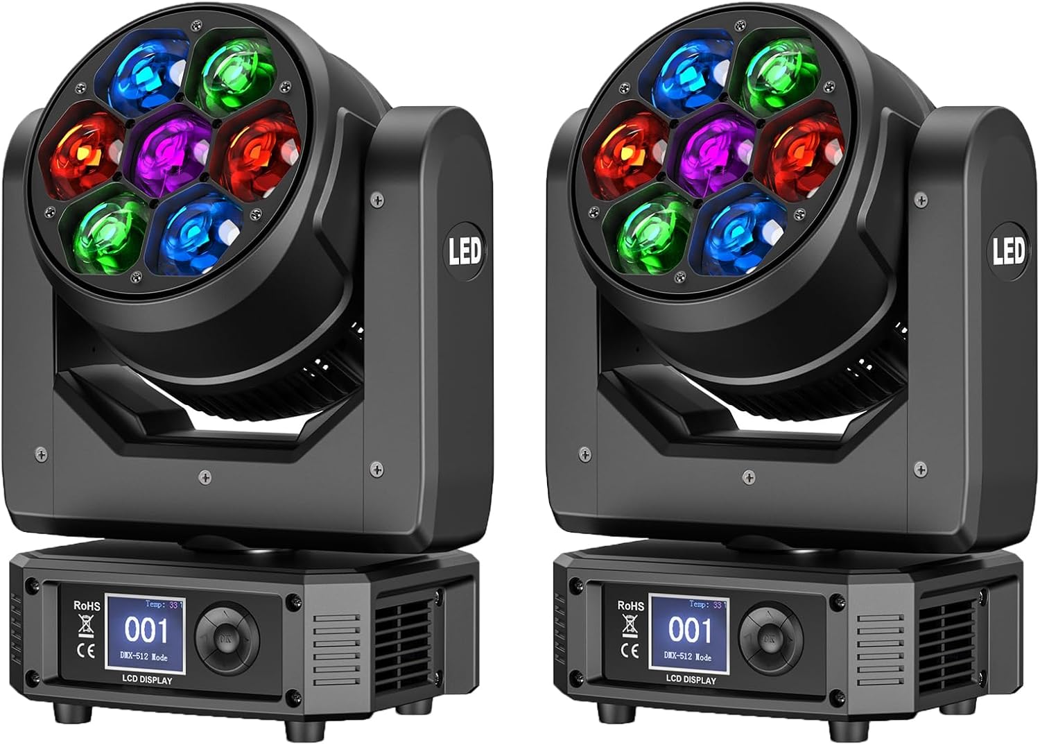 350w LED RGBW 4-in-1 Moving Head Light -E45
