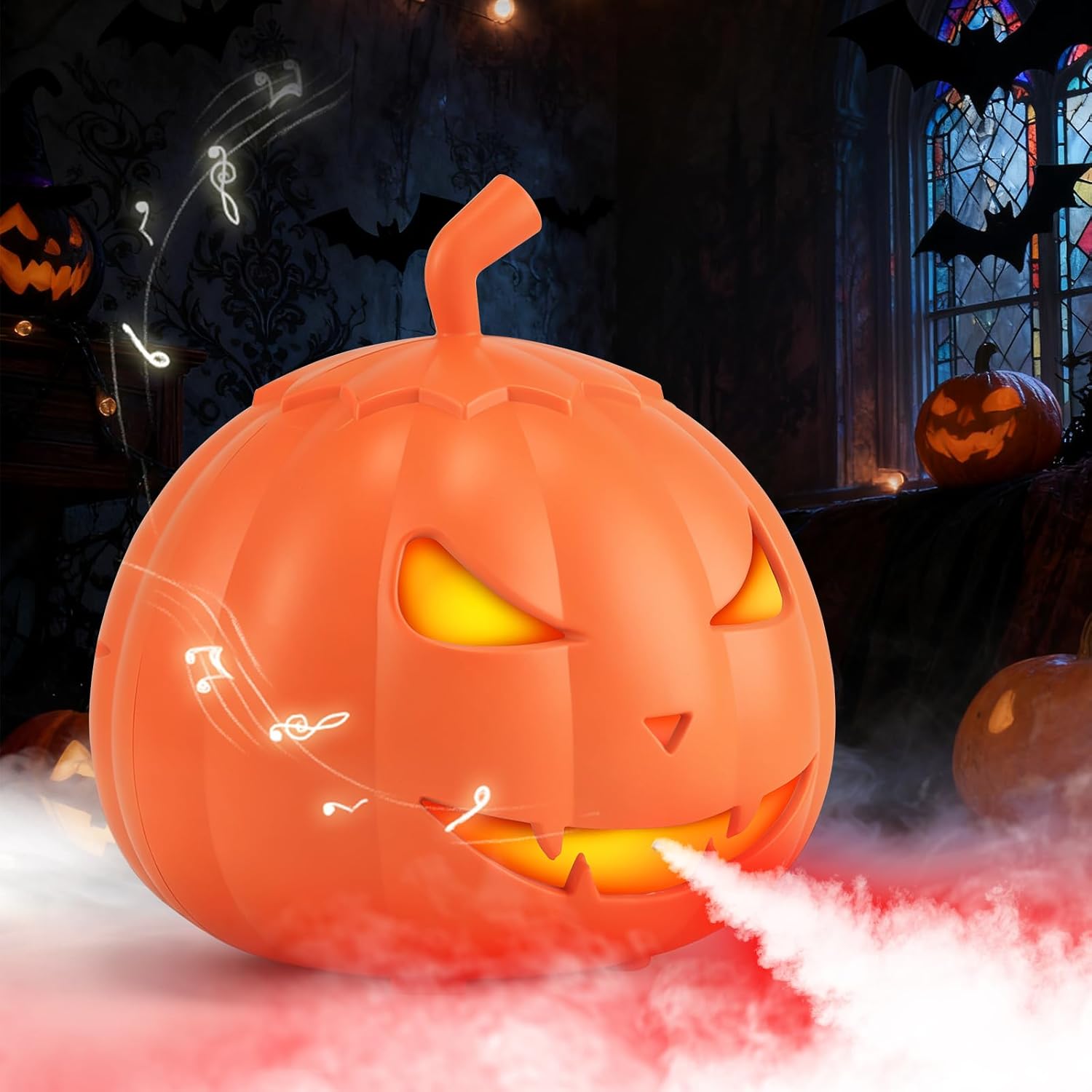 800W Pumpkin Shape Halloween Party Smoke Machine-Y9