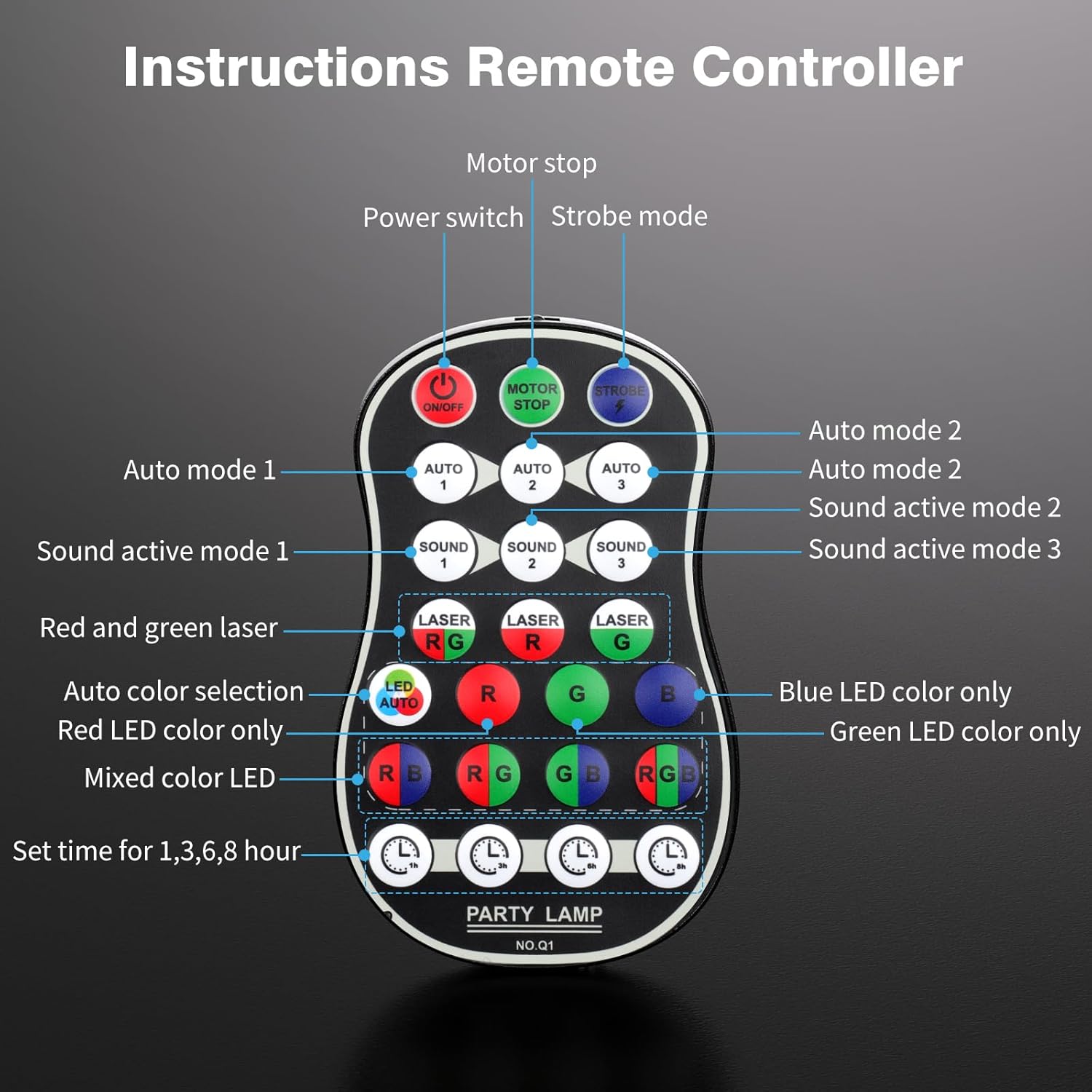 USB Party Disco Light-C22
