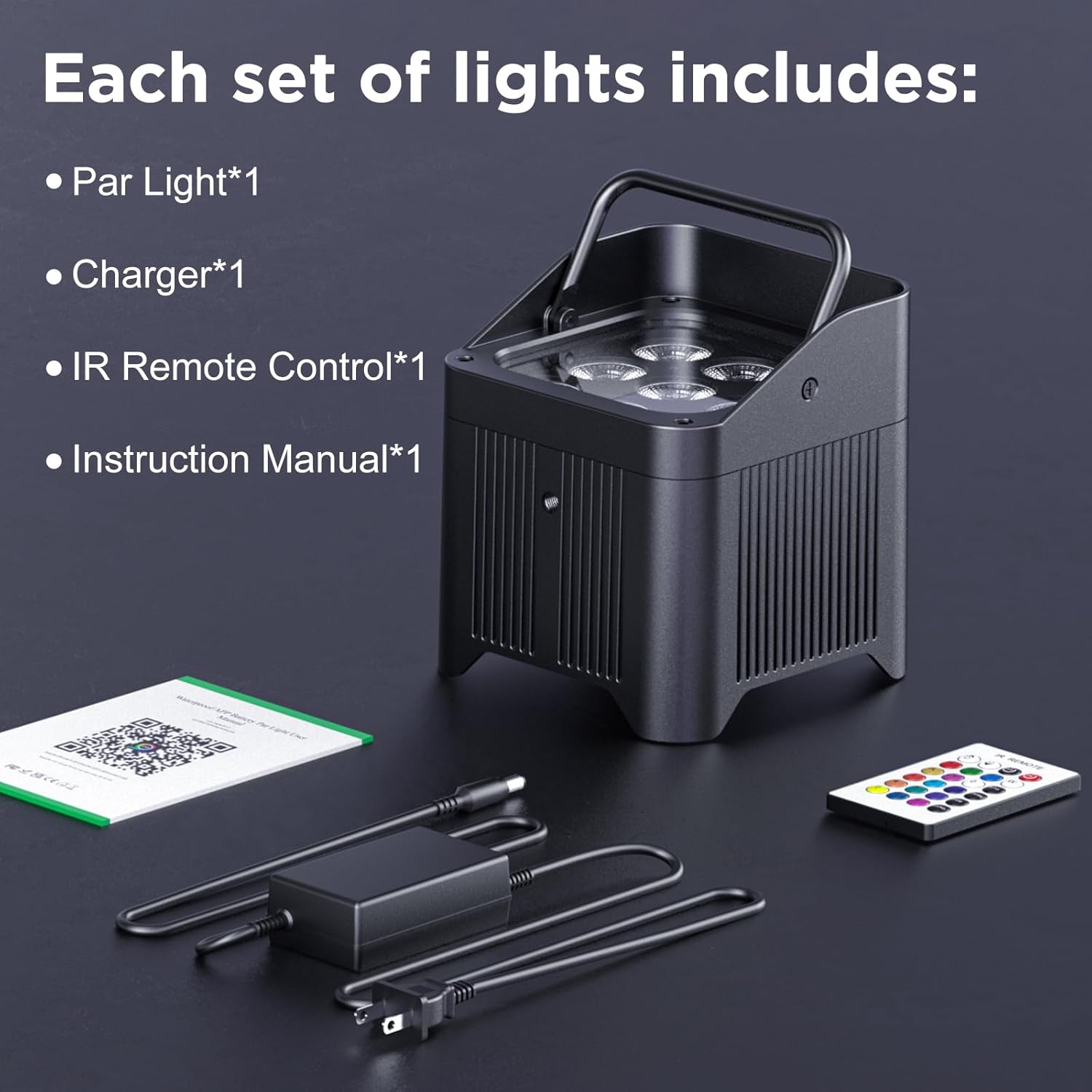 9X18W RGBW+UV APP waterproof par light-P6